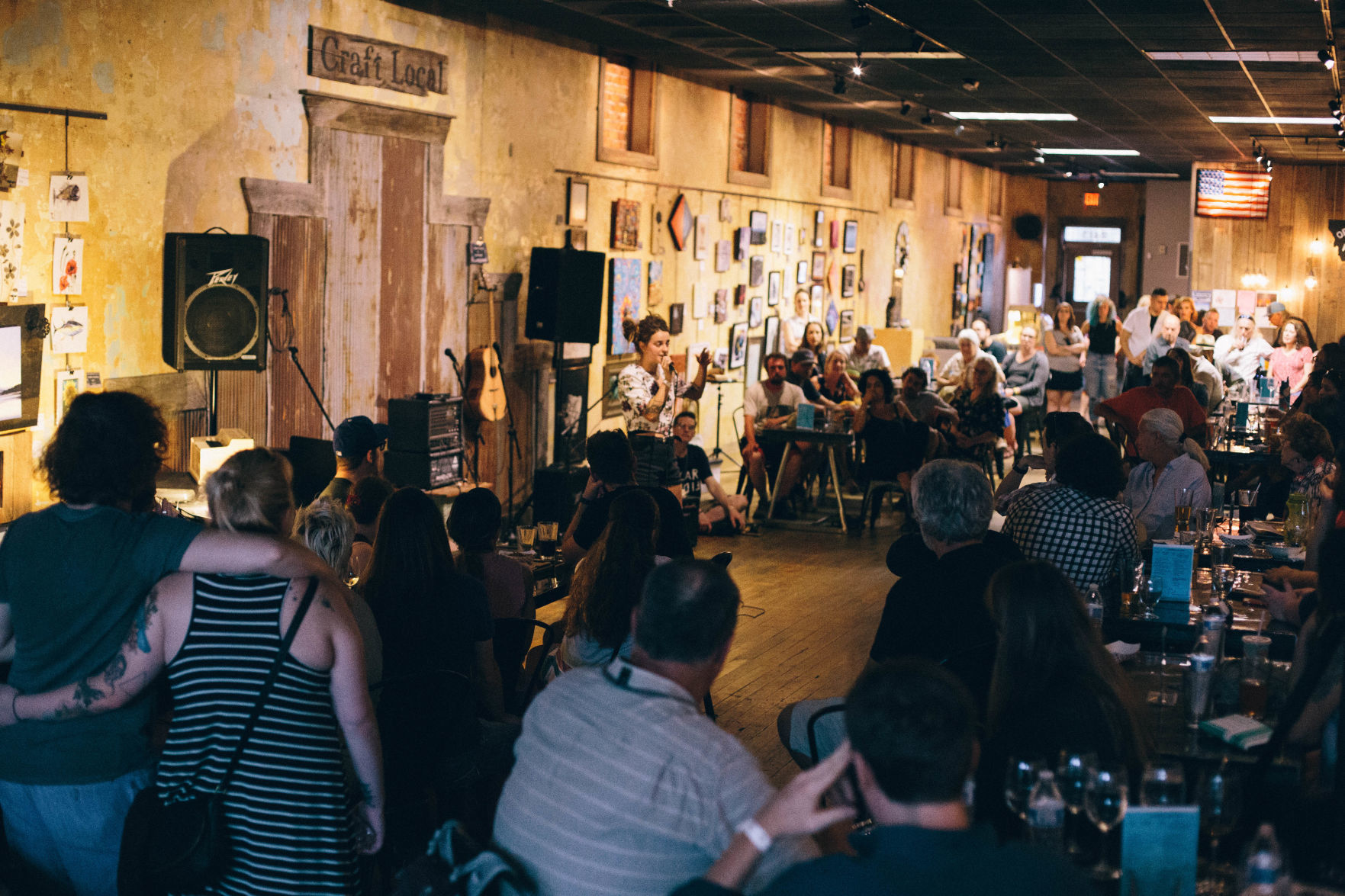 Poetry Jam at Julia Louis-Dreyfest